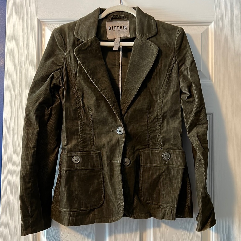 Corduroy jacket. Bitten by Sarah Jessica Parker
